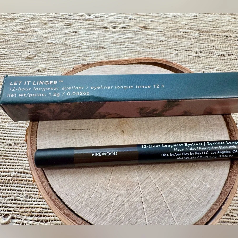 Pley Let it Linger 12-hour Longwear Eyeliner - Firewood (Smoky Brown)